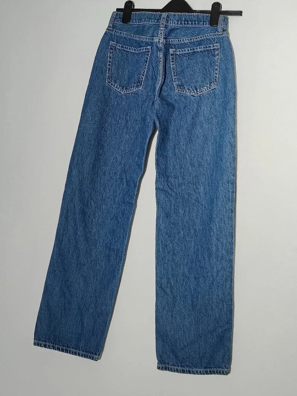 Gap Kids Teen Girls 18 Straight Leg Jeans Medium Wash Rhinestone Sparkle Denim